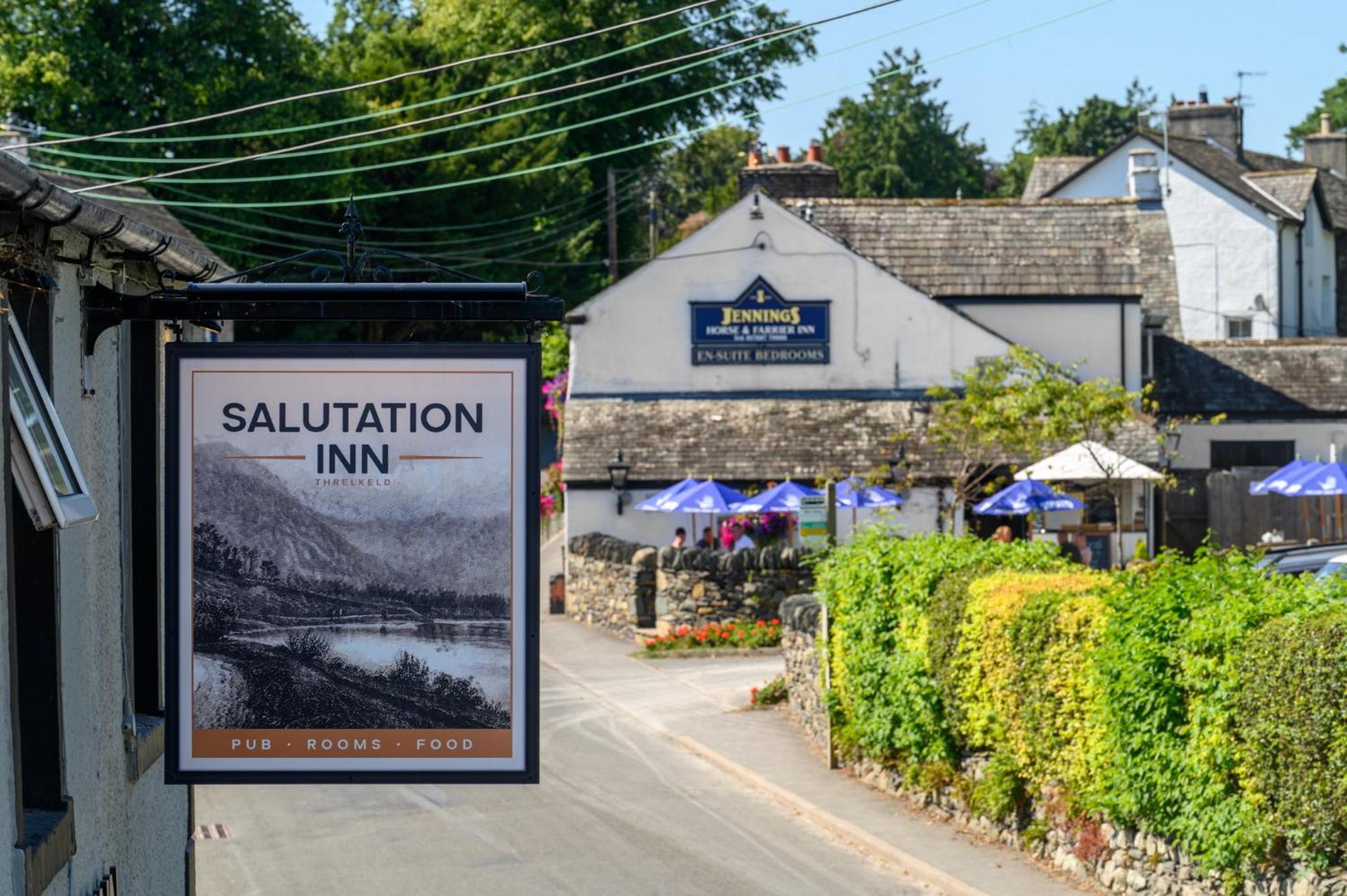 The Horse And Farrier Inn And The Salutation Inn Threlkeld Keswick Zewnętrze zdjęcie